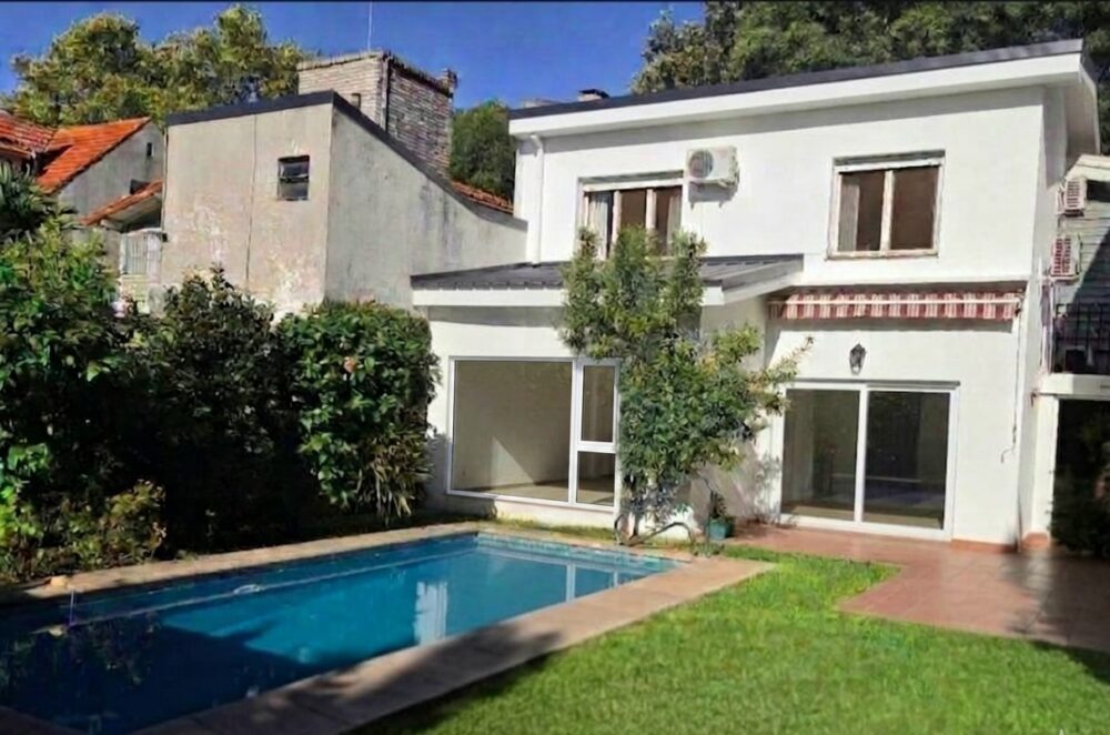 Casa desde el jardin
